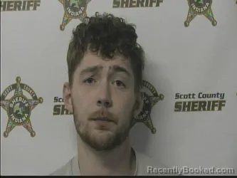 Mugshot of ZACHARY RICHARDSON booked in Scott County, Indiana on May 11, 2026
