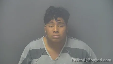Mugshot of ANDRES GOMEZ booked in Shelby County, Indiana on July 11, 2026
