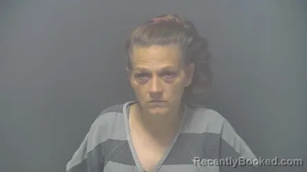 Mugshot of Amanda Jd Hall booked in Shelby County, Indiana on October 13, 2026