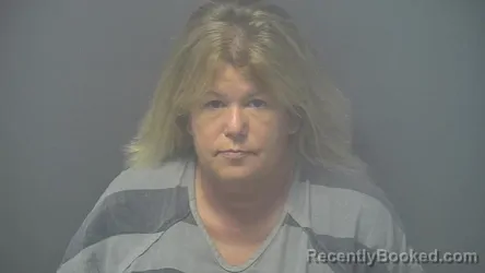 Mugshot of April Delane Head booked in Shelby County, Indiana on August 18, 2026