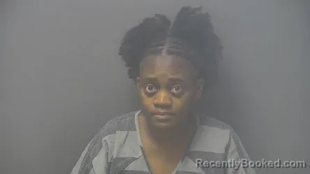 Mugshot of ALYSHIA LATONYA CARLA KISER-BURGESS booked in Shelby County, Indiana on August 5, 2026