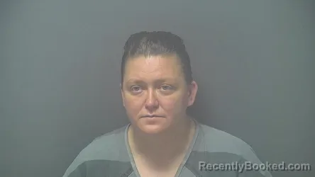 Mugshot of ALEXANDRA NICHOLE KNUEVE booked in Shelby County, Indiana on June 12, 2026