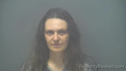 Mugshot of Aubrey Rachelle Stewart booked in Shelby County, Indiana on October 11, 2026
