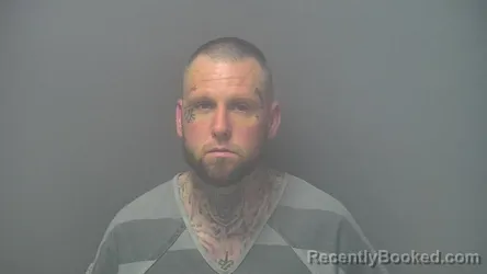 Mugshot of ANDREW MICHAEL TILLISON booked in Shelby County, Indiana on June 21, 2026