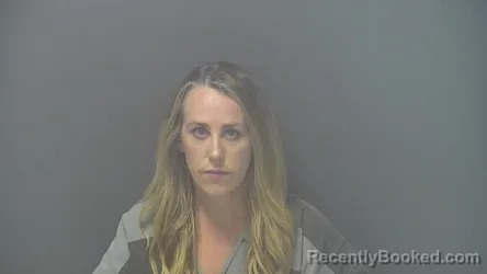 Mugshot of Alison Elaine Taublee booked in Shelby County, Indiana on October 10, 2026