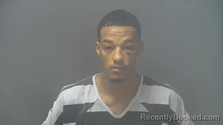 Mugshot of Anthony Demetrius Williams booked in Shelby County, Indiana on October 3, 2026