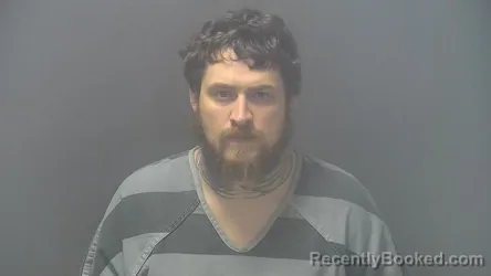 Mugshot of Austin Tyler Wilkerson booked in Shelby County, Indiana on October 21, 2026