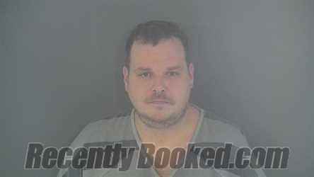 Booking photo from Shelby County, Indiana