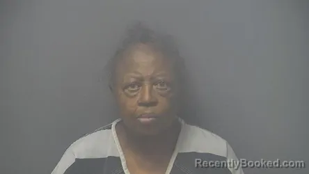 Mugshot of Betty Maclin booked in Shelby County, Indiana on August 9, 2026
