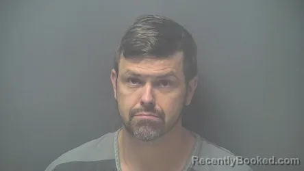 Mugshot of BRIAN DAVID OYLER booked in Shelby County, Indiana on July 30, 2026