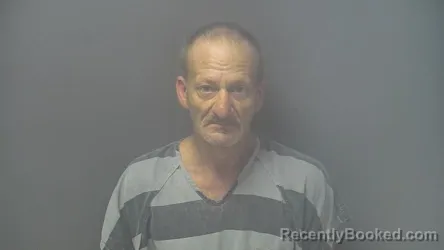 Mugshot of Billy James Sweet booked in Shelby County, Indiana on October 9, 2026