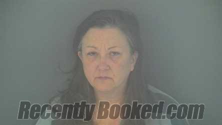 Booking photo from Shelby County, Indiana