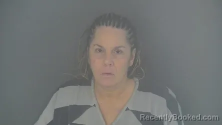 Mugshot of CHRISTINA ROSE ANDERSON booked in Shelby County, Indiana on April 28, 2026