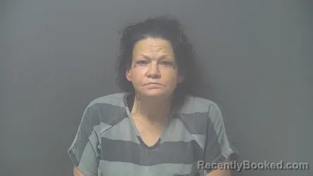 Mugshot of Colleen Delores Burton-Williams booked in Shelby County, Indiana on October 7, 2026