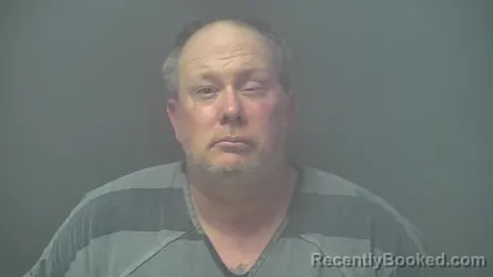 Mugshot of CHAD O NEAL BECK booked in Shelby County, Indiana on June 2, 2026