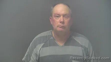 Mugshot of Chad O Neal Beck booked in Shelby County, Indiana on October 8, 2026