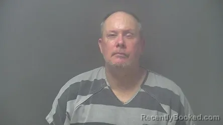 Mugshot of CHAD O NEAL BECK booked in Shelby County, Indiana on July 27, 2026