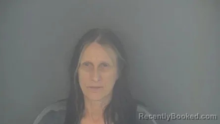 Mugshot of CONNIE LOUISE CREEKMORE booked in Shelby County, Indiana on April 20, 2026