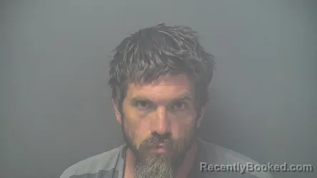 Mugshot of Christopher A Ervin booked in Shelby County, Indiana on August 22, 2026