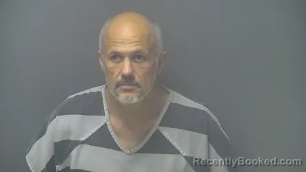 Mugshot of CHRISTOPHER MICHAEL MARTIN booked in Shelby County, Indiana on June 15, 2026