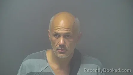 Mugshot of Christopher Michael Martin booked in Shelby County, Indiana on August 6, 2026