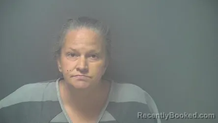 Mugshot of CYNTHIA NICOLE OLINGER booked in Shelby County, Indiana on June 22, 2026