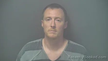 Mugshot of CORY LEE RIGGS booked in Shelby County, Indiana on June 11, 2026