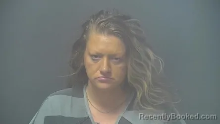 Mugshot of Cynthia Crystal Smith booked in Shelby County, Indiana on August 16, 2026