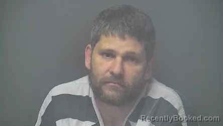 Mugshot of DERRICK DEAN BURTON booked in Shelby County, Indiana on June 24, 2026