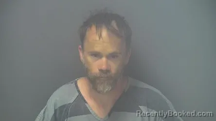 Mugshot of DANIEL THOMAS COVINGTON booked in Shelby County, Indiana on June 3, 2026
