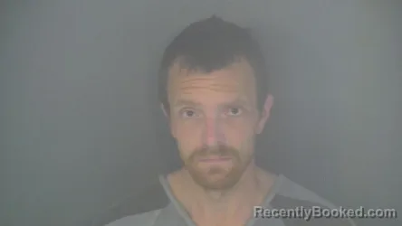 Mugshot of DUSTIN JAMES GREEN booked in Shelby County, Indiana on April 28, 2026