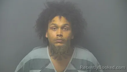 Mugshot of DARIUS JAMAL LOGAN booked in Shelby County, Indiana on July 11, 2026
