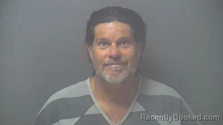 Mugshot of GREGORY F HENSLEY booked in Shelby County, Indiana on July 17, 2026