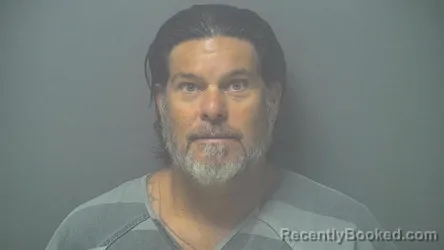 Mugshot of Gregory F Hensley booked in Shelby County, Indiana on August 21, 2026