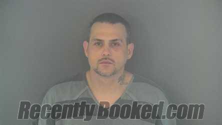 Booking photo from Shelby County, Indiana