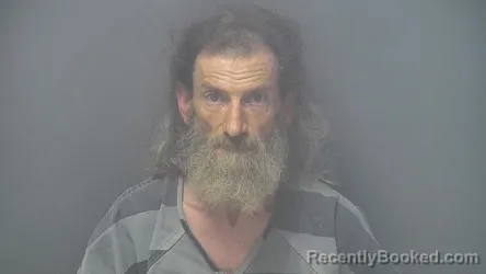 Mugshot of Gerald J Thomas booked in Shelby County, Indiana on August 16, 2026