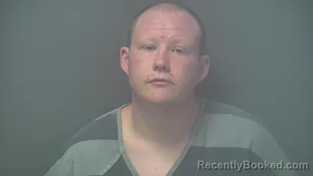 Mugshot of HUNTER ALLEN MARTIN booked in Shelby County, Indiana on June 25, 2026