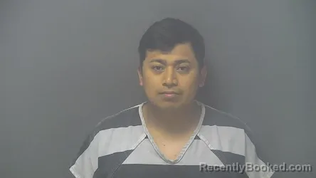 Mugshot of HUGO L XICAY XOY booked in Shelby County, Indiana on June 21, 2026