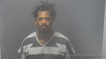 Mugshot of Ishmael Alexander booked in Shelby County, Indiana on October 16, 2026