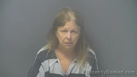Mugshot of JANI KAY DYCH booked in Shelby County, Indiana on June 28, 2026