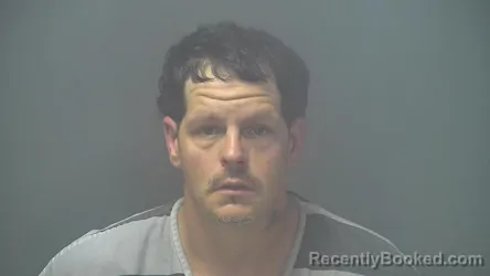Mugshot of James Edward Goubeaux booked in Shelby County, Indiana on September 30, 2026