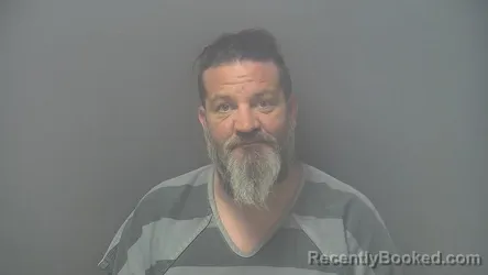 Mugshot of JASON ALLEN HACKER booked in Shelby County, Indiana on July 13, 2026