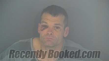 Booking photo from Shelby County, Indiana