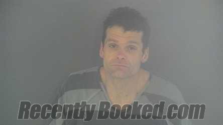 Booking photo from Shelby County, Indiana