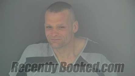 Booking photo from Shelby County, Indiana