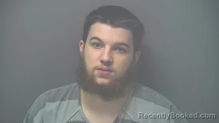 Mugshot of Jayden Allen Mcdonald booked in Shelby County, Indiana on July 31, 2026