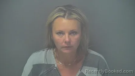 Mugshot of JENNIFER MARIE MOORE booked in Shelby County, Indiana on June 27, 2026