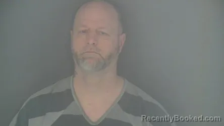 Mugshot of JASON LEE REED booked in Shelby County, Indiana on April 21, 2026