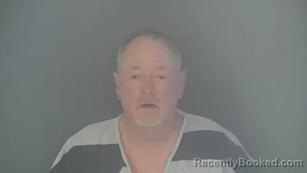 Mugshot of JAMES DONALD TURNER booked in Shelby County, Indiana on April 21, 2026