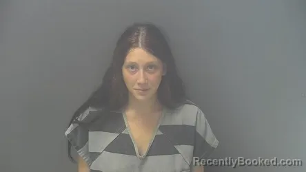 Mugshot of Jailyn Elisabeth Wallace booked in Shelby County, Indiana on September 11, 2026